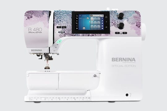 美品保管　Barry McGee Reproductionフライヤー付き BERNINA 480 Special Edition - Pretty as a peacock - BERNINA